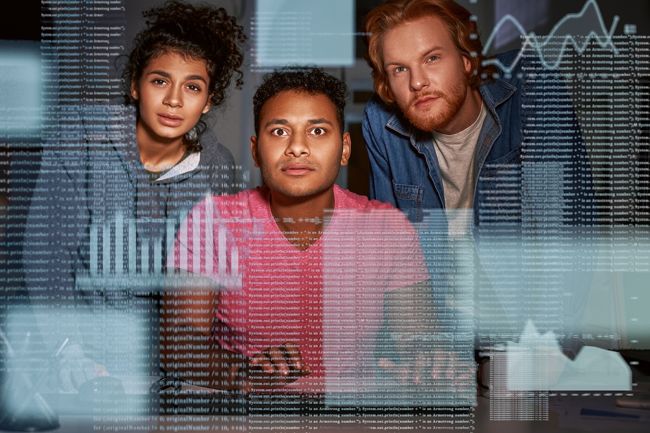 data-analysts-look at-cybersecurity gap analysis